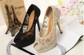 Peep Toe de Renda